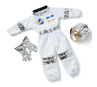 Melissa & Doug Astronaut Role Play Costume Set (5 pcs) - Jumpsuit, Helmet, Glove