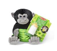 Melissa & Doug Baby Gorilla Stuffed Animal, Soft Toy, All Ages, Gift for Boy or Girl, Black
