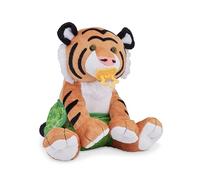 Melissa & Doug Baby Tiger Stuffed Animal, Soft Toy, All Ages, Gift for Boy or Girl, Black,orange