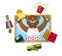 Melissa & Doug Basic Skills Board Developmental Toy Motor Skills Problem S