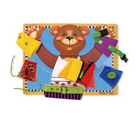 Melissa & Doug Basic Skills Puzzle Board - Wooden Educational Toy