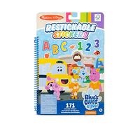Melissa & Doug Blue's Clues & You! Letter and Number Reusable Sticker Activity Book - Includes 171 Stickers