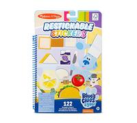 Melissa & Doug Blue's Clues & You! Shape and Colour Reusable Sticker Activity Book - Includes 122 Stickers