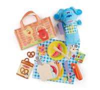 Melissa & Doug Blues Clues & You! Share with Blue Picnic Play Set with Hand Puppet - FSC Certified