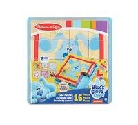 Melissa & Doug Blues Clues & You 16-Piece Wooden Cube Puzzle