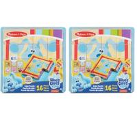 Melissa & Doug Blue's Clues & You Wooden Cube Puzzle | Puzzles | Age 3+ | Gift for Boy or Girl (Pack of 2)