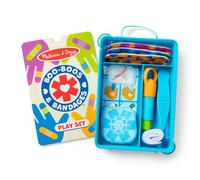 Melissa & Doug Boo-Boos & Bandages Reusable First Aid Pretend Play Set for Ages 3+