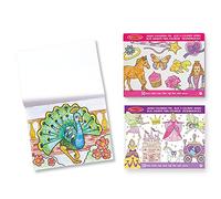 Melissa & Doug Bundle of 3 Jumbo Colouring Pads - Princess & Fairy, Animals and Pink | Activity Pad | Colouring Pad | 3+ | Gift for Boy or Girl,Multi Coloured,45016