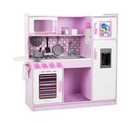 Melissa & Doug Chef's Kitchen - Pink | Large Playset | Pretend Play | Age +3 years | Gift for Boy or Girl
