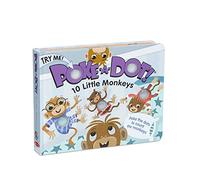 Melissa & Doug Children's Book | Poke-a-Dot: 10 Little Monkeys | Educational Board Book with Buttons to Pop | 3+ | Gift for Girl or Boy