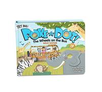 Melissa & Doug Children's Book | Poke-A-Dot: The Wheels on the Bus Wild Safari | Educational Board Book with Buttons to Pop | 3+ | Gift for Girl or Boy