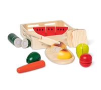 Melissa & Doug Cutting Food play kit Wooden Food 10487 kids learn fun Age 3+
