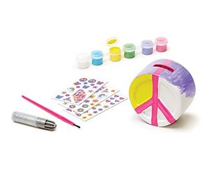 Melissa & Doug Decorate-Your-Own Peace Sign Bank Craft Kit