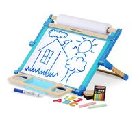 Melissa & Doug Deluxe Double Sided Tabletop Easel Dry-Erase Board & Chalkboard