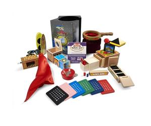 Melissa & Doug Deluxe Magic Set (Kids Magic Set, 10 Classic Tricks, Step-By-Step Instructions, Great Gift for Girls and Boys - Best for 8, 9, 10 Year Olds and Up)