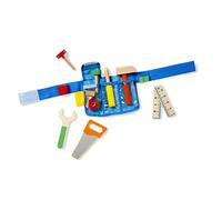 Melissa & Doug Deluxe Tool Belt Set | Pretend Play | Role Play Sets | 3+ | Gift for Boy or Girl