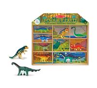 Melissa & Doug Dinosaur Party Play Set - 9 Collectible Miniature Dinosaurs in a Case