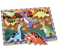 Melissa & Doug Dinosaur Chunky Puzzle 7 Pieces | Charlies