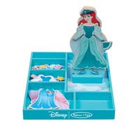Melissa & Doug Disney Ariel Magnetic Dress-Up Wooden Doll Pretend Play Set