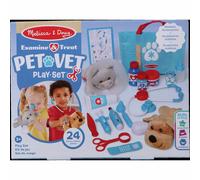 Melissa & Doug Examine And Treat Pet Vet Play Set Educational Toy Multicolor Kids