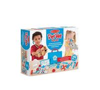 Melissa & Doug Examine And Treat Pet Vet Play Set Educational Toy Multicolor Kids
