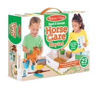 Melissa & Doug Feed & Groom Horse Care Play Set