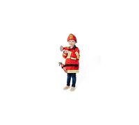 Melissa & Doug Fire Chief Role Play Costume Set | Fireman Sam Pretend Play | Halloween Costumes | Kids Fireman Costume | 3+ | Gift for Boy or Girl