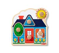 Melissa & Doug First Shapes Large Peg Puzzle
