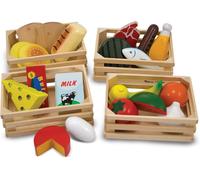 Melissa Doug Food Groups Pretend Play Play Food 2 Gift for Boy or Girl