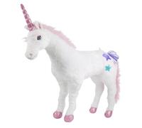 Melissa & Doug Giant Unicorn Plush - 45-Inch Long and 32-Inch Tall Soft Stuffed Animal with Shimmering Details - Magical Toy for Kids Age 3