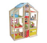 Melissa & Doug Hi-Rise Dollhouse and Furniture Set