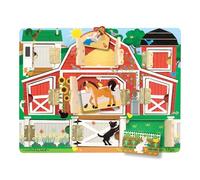 Melissa & Doug Hide and S ame - Farm | Magnetic Toy | Farm Animal Toy for Children | 3+ | Gift for Boys or Girls