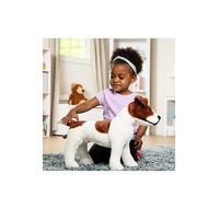 Melissa & Doug Giant Jack Russell Terrier - Lifelike Stuffed Animal Dog
