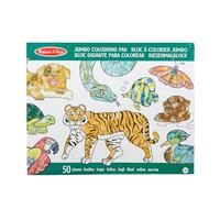 Melissa & Doug Jumbo Colouring Book Animals | Activity Pad | Coloring Book Age 3+ | 3+ | Gift for Boy or Girl