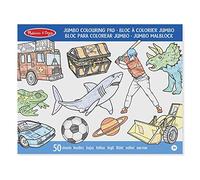 (Blue) Melissa & Doug Jumbo Colouring Pad