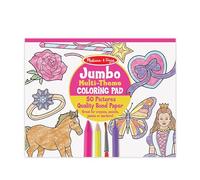 Melissa & Doug Jumbo Colouring Pad - Pink