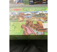 Melissa & Doug Jumbo Floor Puzzle- Land of the Dinosaur Learning Toys