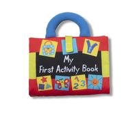 Melissa & Doug K'S Kids My First Activity Book 8-Page Soft Book for Babies & Toddlers