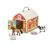 Melissa & Doug Latches Barn | Developmental Toy | Motor Skills | 3+ | Gift for Boy or Girl