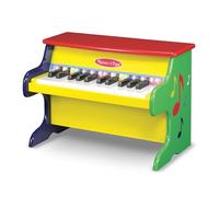 Melissa & Doug Learn-to-Play Piano (Musical Instruments, Solid Wood Construction, 25 Keys and 2 Full Octaves, 29.21 cm H x 24.13 cm W x 40.64 cm L)