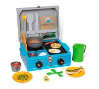 Melissa & Doug |Let's Explore Camp stove play set |Camping Set for Kids | 3+ years | Gift for Boy or Girl