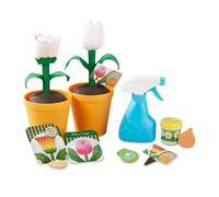 Melissa & Doug Let's Explore Flower Gardening Play Set | Pretend Play Toy | Age 3+ | Gift for Boy or Girl
