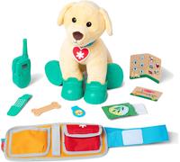 Melissa & Doug Ranger Dog Plush with Search and Rescue Gear Plush Toy