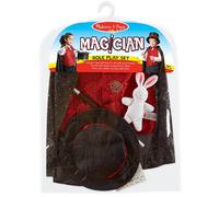 Melissa & Doug Magician Role Play Costume - Set - Dress Up - Kids Ages 3-6 Years