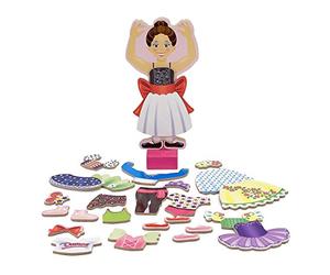 Melissa & Doug Magnetic Dress up - Nina Ballerina