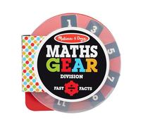 Melissa & Doug MATH GEARS DIVISION Educational Preschool Activity Toy