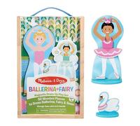 Melissa & Doug MELARQT Melissa and Doug Ballerina/Fairy Magnetic Dress-Up Play Set Play Set