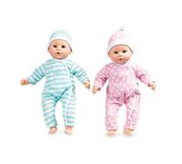 Melissa & Doug Mine to Love Twins Luke & Lucy Dolls (Pretend Play, Baby Dolls, 38 cm)