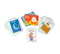 Melissa & Doug® Ms. Rachel™ First Words Textured Sensory Flashcards Preschool Learning Toy for Boys, Girls