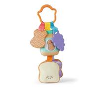 Melissa & Doug Multi-Sensory PB&J Take-Along Clip-On Baby Toy | Sensory toy for Infants | Developmental Toy for Toddlers | 0+ | Gift for Baby Boys or Baby Girls